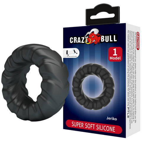 Crazy bull super soft silicone cockring jeriko