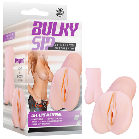 Bulky slip life like vagina