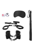 Bed Post Bindings Restraint Kit - Black