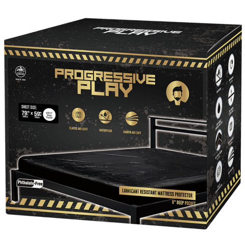 Progressive play lubricant resistant mattress