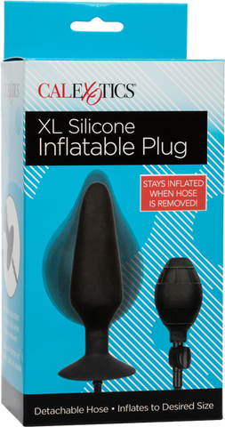 Calextics xl silicone inflatable plug