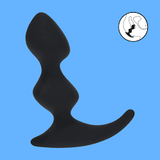 Levelz full double ripple silicone prostate massage