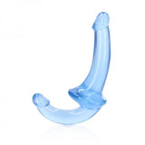 RealRock 6" crystal clear strapless strap-on