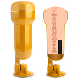 Ella realistic vagina vibrating cup