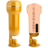 Jessie realistic vagina vibrating cup