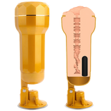 Carina realistic vagina vibrating cup