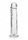 RealRock crystal clear realistic dildo with suction cup 10"