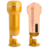 Darcey realistic vagina vibrating cup