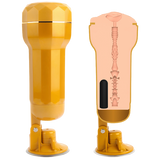 Tara realistic vagina vibrating cup