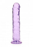 RealRock crystal clear realistic dildo with suction cup 9"