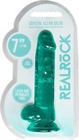 RealRock crystal clear dildo 7"