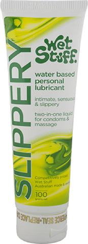 Wet stuff slippery water based personal lubricant 100g