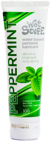 Wet stuff peppermint water based personal lubricant 100g