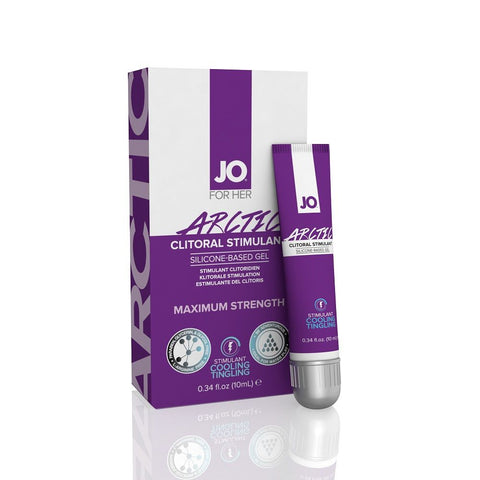 JO arctic clitoral stimulant cooling and tingling silicone based gel 10mL