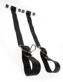 Command bondage door cuffs