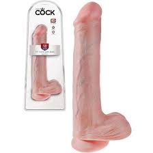 King cock 13" cock with balls