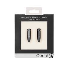 Magnetic nipple clamps diamond bullet