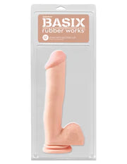 Basix 12" Dong with Suction Cup