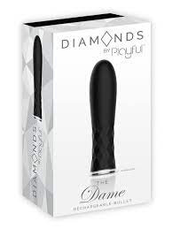 Diamonds by playful the dame rechargeable bullet