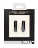 Magnetic nipple clamps sensual cylinder
