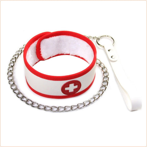 Nurse collar with lead