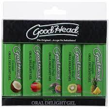 Good head tropical fruits oral delight gel