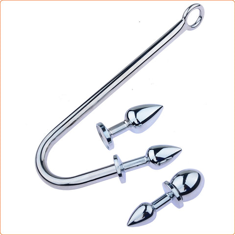 Anal hook with 4 replace plugs