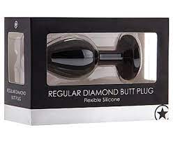 Regular diamond butt plug