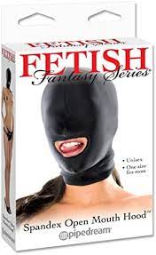 Spandex open mouth hood