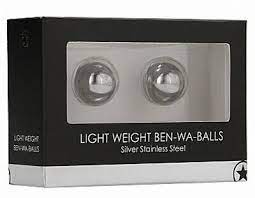 Weight ben wa balls stainless steel silver