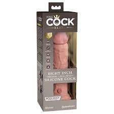 King cock elite eight inch dual density silicone cock