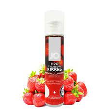 JO strawberry kisses water based strawberry lubricant