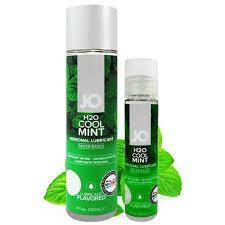 JO cool mint water based personal lubricant