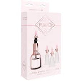 Pumped clitoral & nipple pump set