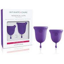 Intimate + care menstrual cups