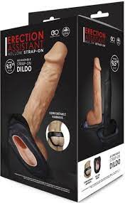 Erection assistant hollow strap on 9.5"