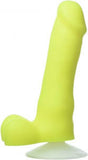 American pop icon 6" silicone slim dong with balls