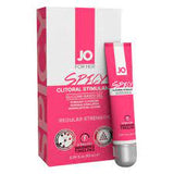 JO atomic and spicy clitoral stimulant warming and tingling silicone based gel