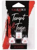 Tempt & tease dice game