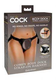 King cock elite comfy body dock strap-on harness