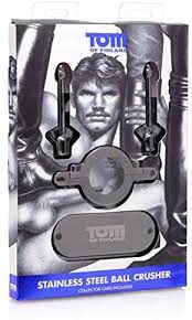 Tom of finland stainless steel ball crusher