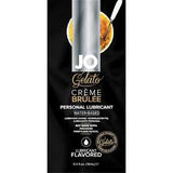 JO gelato creme brulee water based personal lubricant