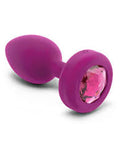 B-vibe vibrating jewel plug  jewel base S/M