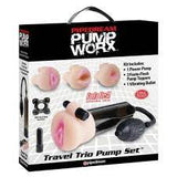 Pump worx travel trio pump set