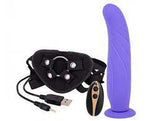 9" Vibration dildo strap on remote control
