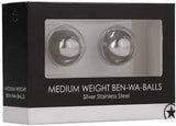 Weight ben wa balls stainless steel silver