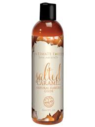 Intimate earth salted caramel natural flavors glide