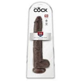 King cock 14" cock with balls