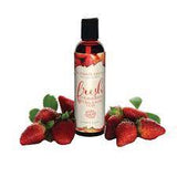Intimate earth fresh strawberries natural flavours glide