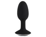 Crystal amulet silicone butt plug